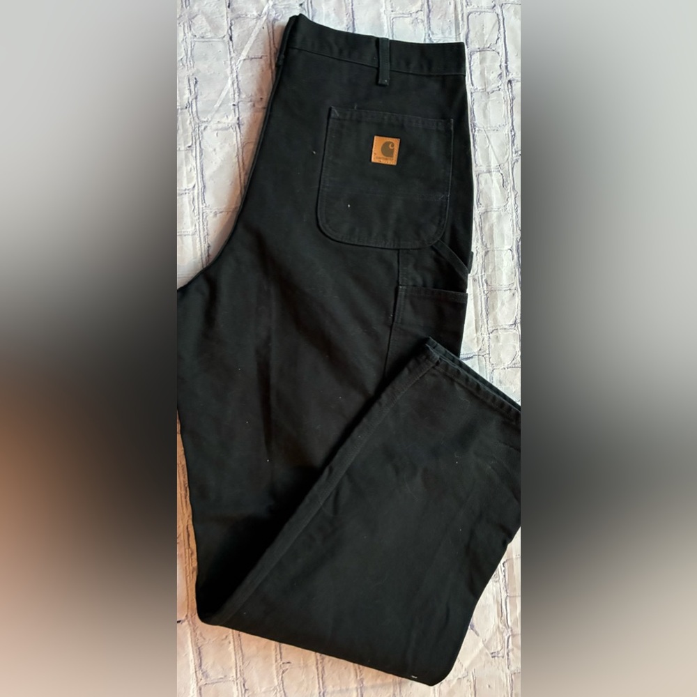 CARHARTT men’s black 38x36 pants